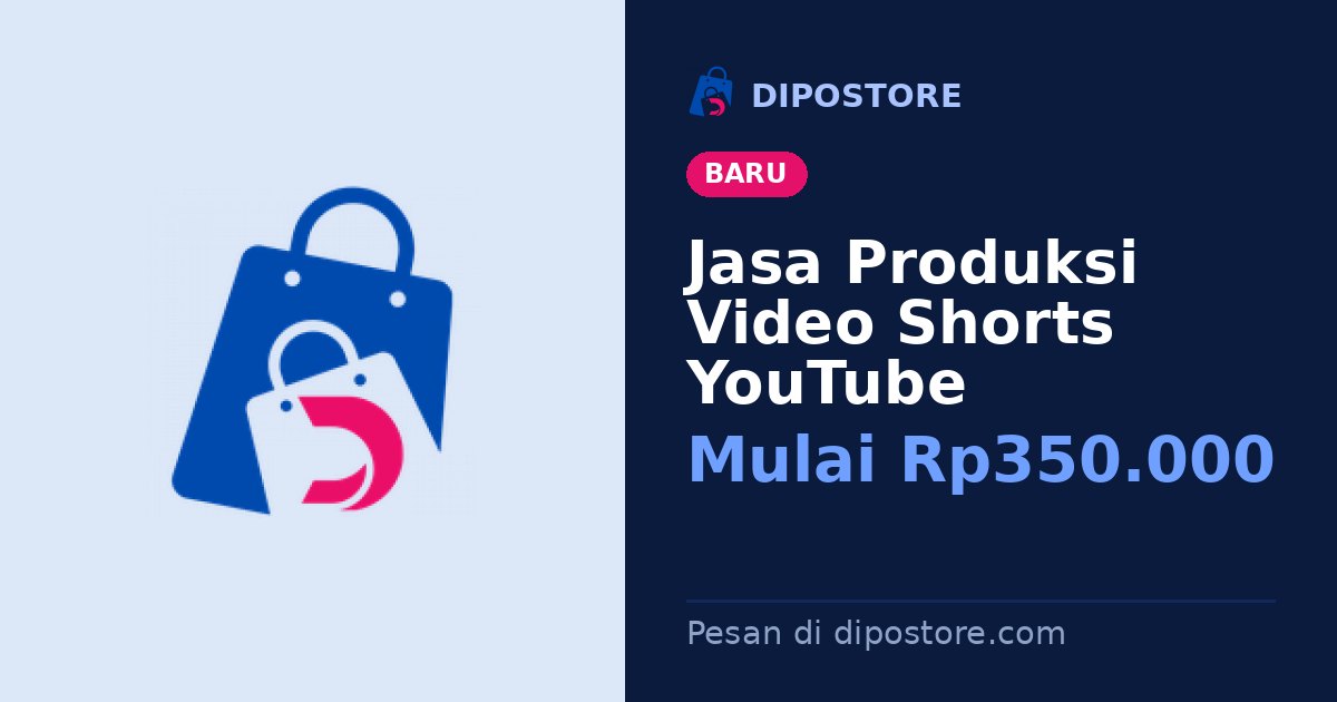 Jasa Produksi Video Shorts YouTube